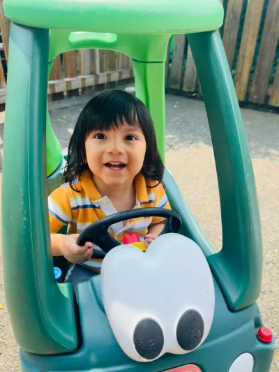 Child at Little Heaven Daycare